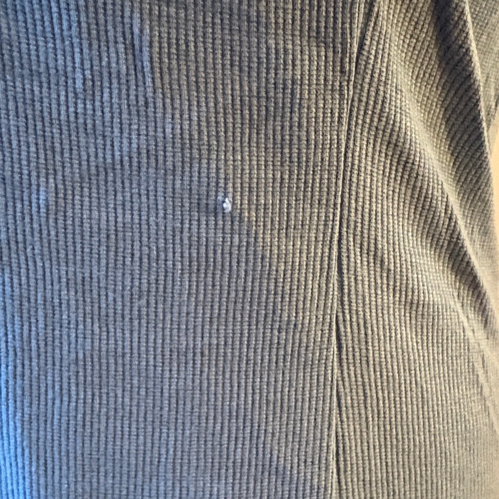 INC Blue V-Neck - Picture 4 of 7